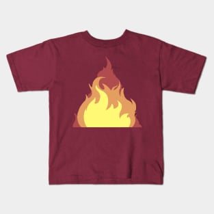 Alchemy Symbol - Fire Kids T-Shirt